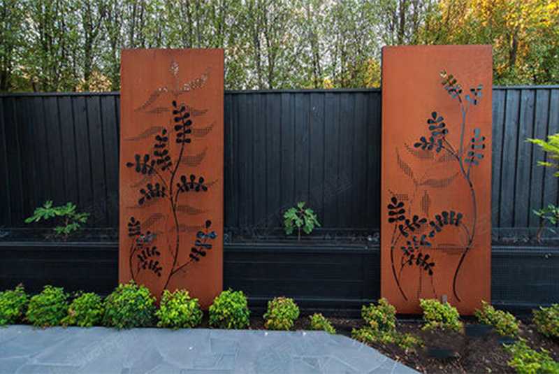 創(chuàng)意耐候鋼擺件，大型耐候鋼雕塑