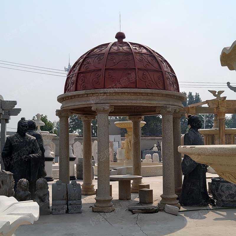 景觀雕塑定制，石雕涼亭如何保養(yǎng)