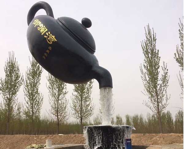 天壺雕塑，城市雕塑設(shè)計(jì)