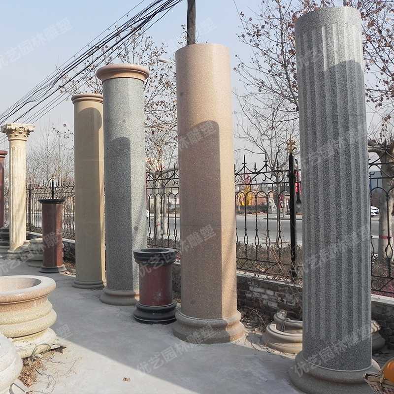 裝飾羅馬柱，石雕羅馬柱